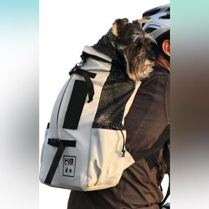 K9 Sport Sack - Air 2 backpack dog carrier, light grey